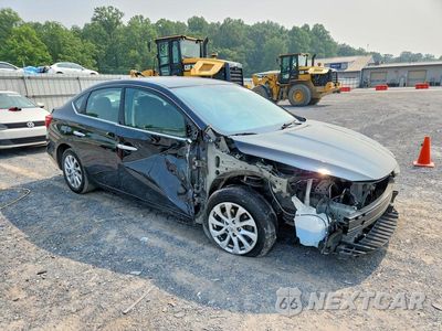 Czwarte zdjęcie samochodu z boku: 2019 NISSAN SENTRA SV VIN:3N1AB7APXKY411422 - miniatura