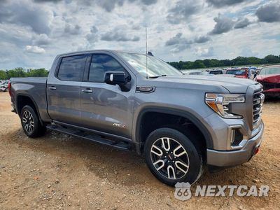 Czwarte zdjęcie samochodu z boku: 2019 GMC SIERRA K1500 AT4 VIN:3GTP9EEL5KG166453 - miniatura