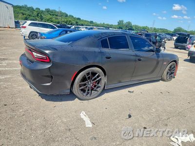 Trzecie zdjęcie samochodu z tyłu: 2022 DODGE CHARGER SCAT PACK VIN:2C3CDXGJ5NH208925 - miniatura
