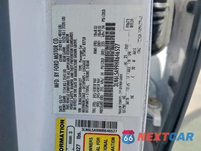 Zdjęcie 12 z 12 samochodu: 2017 LINCOLN MKZ PREMIERE VIN:3LN6L5A99HR646527 - miniatura