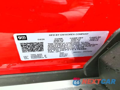 Zdjęcie 13 z 13 samochodu: 2026 CHEVROLET TRAX 1LT VIN:KL77LHEP2TC176588 - miniatura