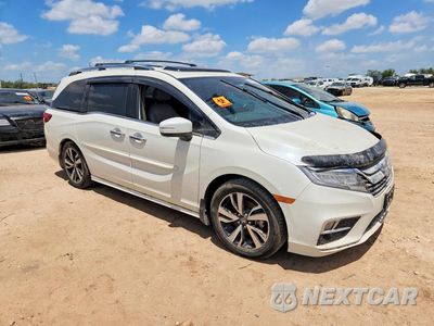 Czwarte zdjęcie samochodu z boku: 2018 HONDA ODYSSEY ELITE VIN:5FNRL6H91JB059520 - miniatura