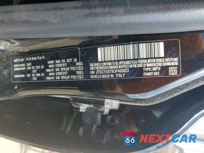 Zdjęcie 12 z 12 samochodu: 2016 FIAT 500X EASY VIN:ZFBCFXBT8GP400923 - miniatura