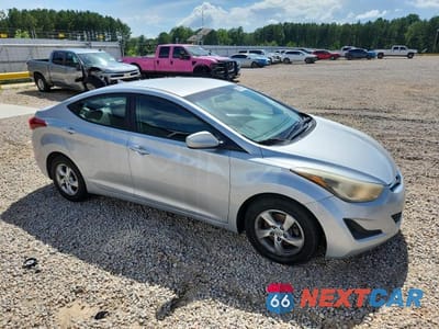Czwarte zdjęcie samochodu z boku: 2014 HYUNDAI ELANTRA SE VIN:5NPDH4AE6EH477988 - miniatura