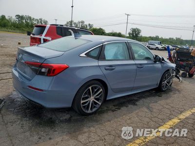 Trzecie zdjęcie samochodu z tyłu: 2024 HONDA CIVIC TOURING VIN:2HGFE1F99RH312495 - miniatura