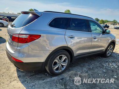 Trzecie zdjęcie samochodu z tyłu: 2014 HYUNDAI SANTA FE GLS VIN:KM8SN4HF5EU036580 - miniatura