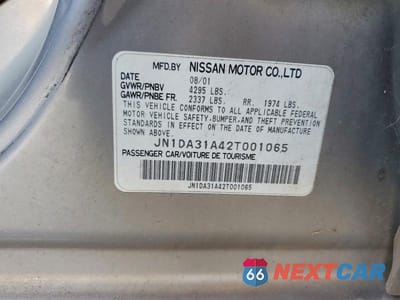 Zdjęcie 12 z 12 samochodu: 2002 NISSAN MAXIMA SE VIN:JN1DA31A42T001065 - miniatura