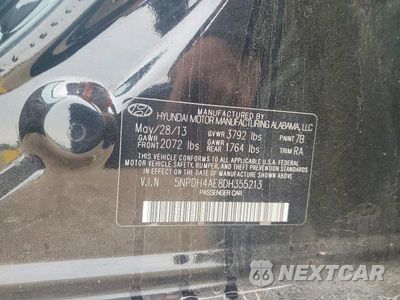 Zdjęcie 12 z 12 samochodu: 2013 HYUNDAI ELANTRA GLS VIN:5NPDH4AE8DH355213 - miniatura