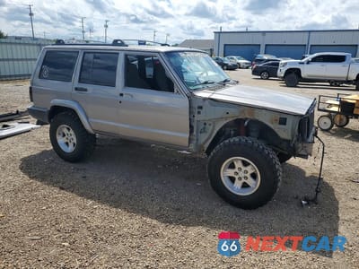 Czwarte zdjęcie samochodu z boku: 2001 JEEP CHEROKEE SPORT VIN:1J4FF48S91L539801 - miniatura