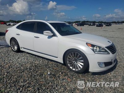 Czwarte zdjęcie samochodu z boku: 2016 HYUNDAI EQUUS SIGNATURE VIN:KMHGH4JH4GU101303 - miniatura