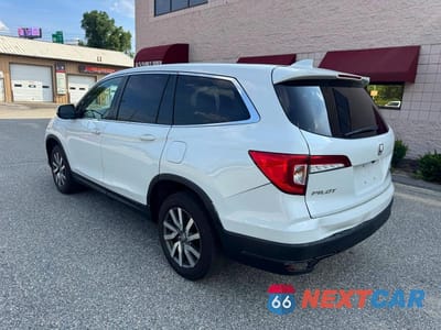 Trzecie zdjęcie samochodu z tyłu: 2020 HONDA PILOT EXL VIN:5FNYF6H51LB046740 - miniatura