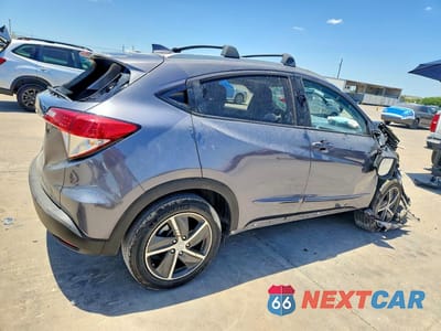 Trzecie zdjęcie samochodu z tyłu: 2022 HONDA HR-V EX VIN:3CZRU5H54NM726791 - miniatura