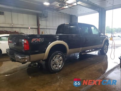 Trzecie zdjęcie samochodu z tyłu: 2012 FORD F350 SUPER DUTY VIN:1FT8W3BT0CEC40909 - miniatura