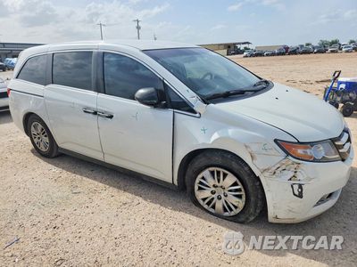 Czwarte zdjęcie samochodu z boku: 2015 HONDA ODYSSEY LX VIN:5FNRL5H29FB114722 - miniatura