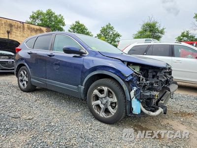 Czwarte zdjęcie samochodu z boku: 2019 HONDA CR-V EX VIN:5J6RW2H56KA006863 - miniatura