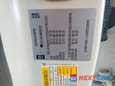 Zdjęcie 12 z 12 samochodu: 2021 GMC YUKON SLT VIN:1GKS1BKD4MR362016 - miniatura