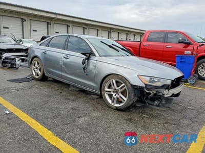 Czwarte zdjęcie samochodu z boku: 2014 AUDI A6 PREMIUM PLUS VIN:WAUGFAFC0EN028618 - miniatura