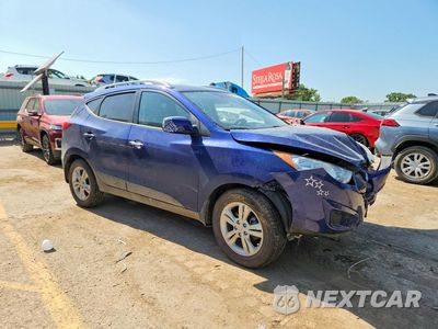 Czwarte zdjęcie samochodu z boku: 2010 HYUNDAI TUCSON GLS VIN:KM8JU3AC8AU098638 - miniatura