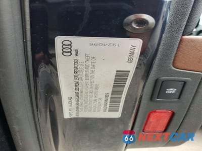 Zdjęcie 12 z 12 samochodu: 2017 AUDI A4 PREMIUM VIN:WAUGNAF46HN018515 - miniatura