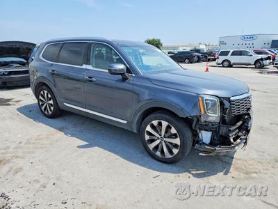 Czwarte zdjęcie samochodu z boku: 2020 KIA TELLURIDE EX VIN:5XYP34HC2LG054975 - miniatura