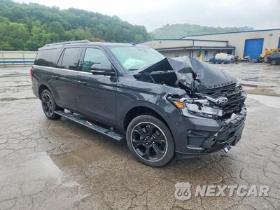 Czwarte zdjęcie samochodu z boku: 2022 FORD EXPEDITION MAX LIMITED VIN:1FMJK2AT8NEA47592 - miniatura