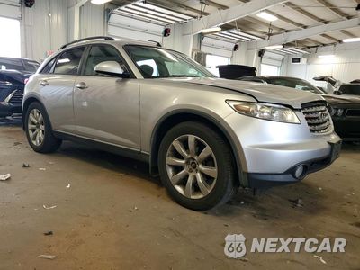 Czwarte zdjęcie samochodu z boku: 2003 INFINITI FX45 BASE VIN:JNRBS08W83X401464 - miniatura
