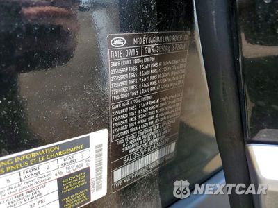 Zdjęcie 13 z 13 samochodu: 2016 LAND ROVER RANGE ROVER HSE VIN:SALGS2VF1GA248577 - miniatura