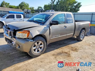 2008 NISSAN TITAN XE FFV 1N6BA06AX8N343710 - główne zdjęcie licytacji z USA - miniatura