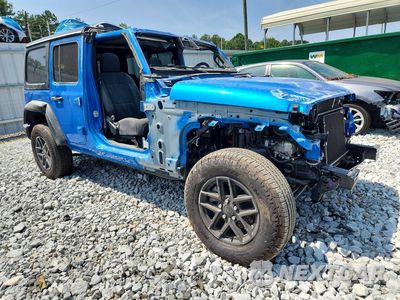 Czwarte zdjęcie samochodu z boku: 2026 JEEP WRANGLER SPORT VIN:1C4PJXDN4TW165237 - miniatura