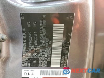 Zdjęcie 13 z 13 samochodu: 2020 TOYOTA SIENNA LE VIN:5TDKZ3DC5LS029080 - miniatura