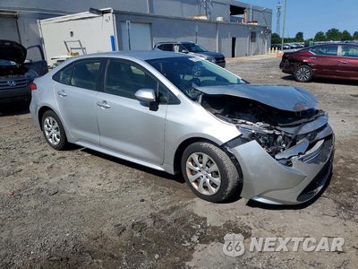 Czwarte zdjęcie samochodu z boku: 2022 TOYOTA COROLLA LE VIN:JTDEPMAE2NJ199797 - miniatura