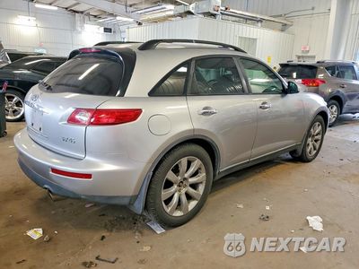 Trzecie zdjęcie samochodu z tyłu: 2003 INFINITI FX45 BASE VIN:JNRBS08W83X401464 - miniatura