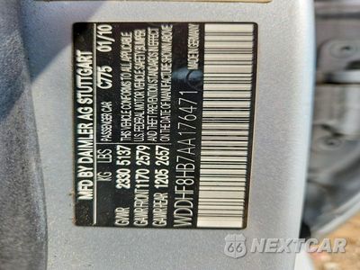 Zdjęcie 12 z 12 samochodu: 2010 MERCEDES-BENZ E 350 4MATIC VIN:WDDHF8HB7AA176471 - miniatura