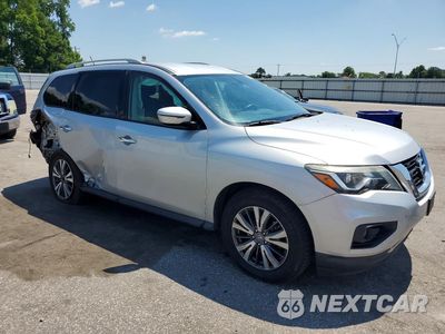Czwarte zdjęcie samochodu z boku: 2017 NISSAN PATHFINDER SV VIN:5N1DR2MN5HC687023 - miniatura