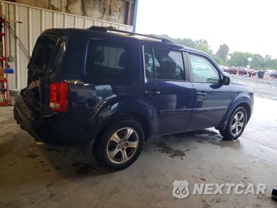 Trzecie zdjęcie samochodu z tyłu: 2014 HONDA PILOT EXL VIN:5FNYF4H51EB022073 - miniatura