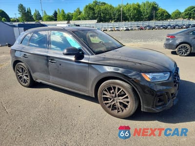Czwarte zdjęcie samochodu z boku: 2023 AUDI SQ5 PREMIUM PLUS VIN:WA1B4AFY2P2177142 - miniatura