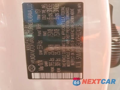Zdjęcie 13 z 13 samochodu: 2024 HYUNDAI SANTA FE SEL VIN:5NMP24GLXRH024173 - miniatura