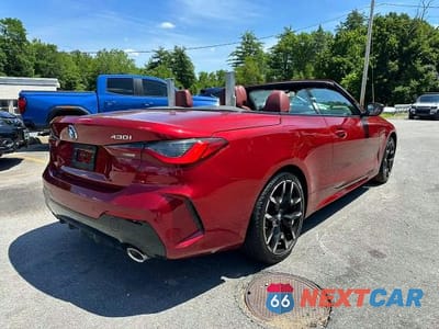 Trzecie zdjęcie samochodu z tyłu: 2026 BMW 430XI VIN:WBA53DB03TCV61570 - miniatura