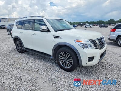 Czwarte zdjęcie samochodu z boku: 2018 NISSAN ARMADA PLATINUM VIN:JN8AY2NE2J9735240 - miniatura