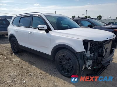 Czwarte zdjęcie samochodu z boku: 2021 KIA TELLURIDE EX VIN:5XYP3DHC6MG176353 - miniatura