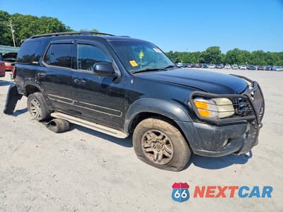 Czwarte zdjęcie samochodu z boku: 2003 TOYOTA SEQUOIA LIMITED VIN:5TDBT48A43S140204 - miniatura