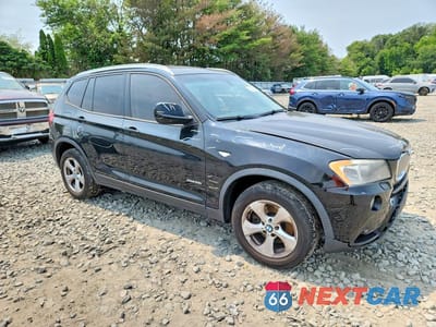 Czwarte zdjęcie samochodu z boku: 2011 BMW X3 XDRIVE28I VIN:5UXWX5C51BL710986 - miniatura