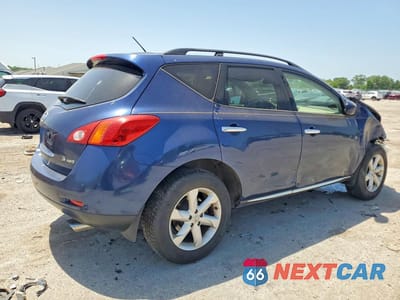 Trzecie zdjęcie samochodu z tyłu: 2009 NISSAN MURANO S VIN:JN8AZ18W19W120428 - miniatura