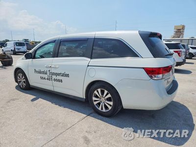Drugie zdjęcie samochodu z przodu: 2016 HONDA ODYSSEY EXL VIN:5FNRL5H61GB071594 - miniatura