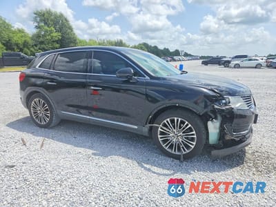 Czwarte zdjęcie samochodu z boku: 2016 LINCOLN MKX RESERVE VIN:2LMTJ6LR3GBL84596 - miniatura