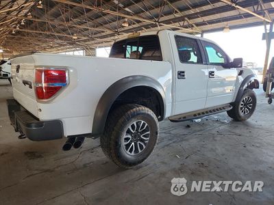 Trzecie zdjęcie samochodu z tyłu: 2012 FORD F150 SVT RAPTOR VIN:1FTFW1R65CFB75495 - miniatura