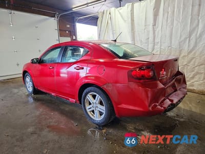 Drugie zdjęcie samochodu z przodu: 2012 DODGE AVENGER SXT VIN:1C3CDZCB2CN194657 - miniatura