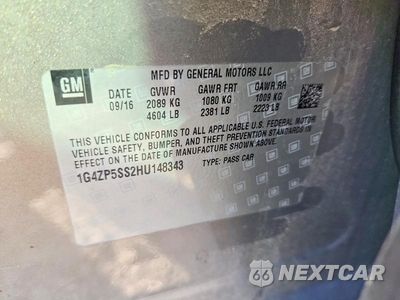 Zdjęcie 12 z 12 samochodu: 2017 BUICK LACROSSE ESSENCE VIN:1G4ZP5SS2HU148343 - miniatura