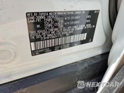 Zdjęcie 12 z 12 samochodu: 2024 TOYOTA RAV4 LE VIN:2T3H1RFV9RW341235 - miniatura