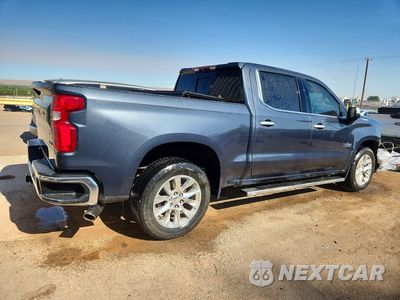 Trzecie zdjęcie samochodu z tyłu: 2021 CHEVROLET SILVERADO C1500 LTZ VIN:1GCPWEED5MZ434325 - miniatura